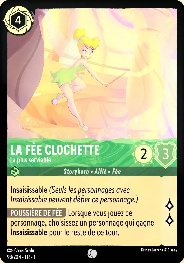 Premier chapitre - La fée Clochette - La plus serviable - Brillante