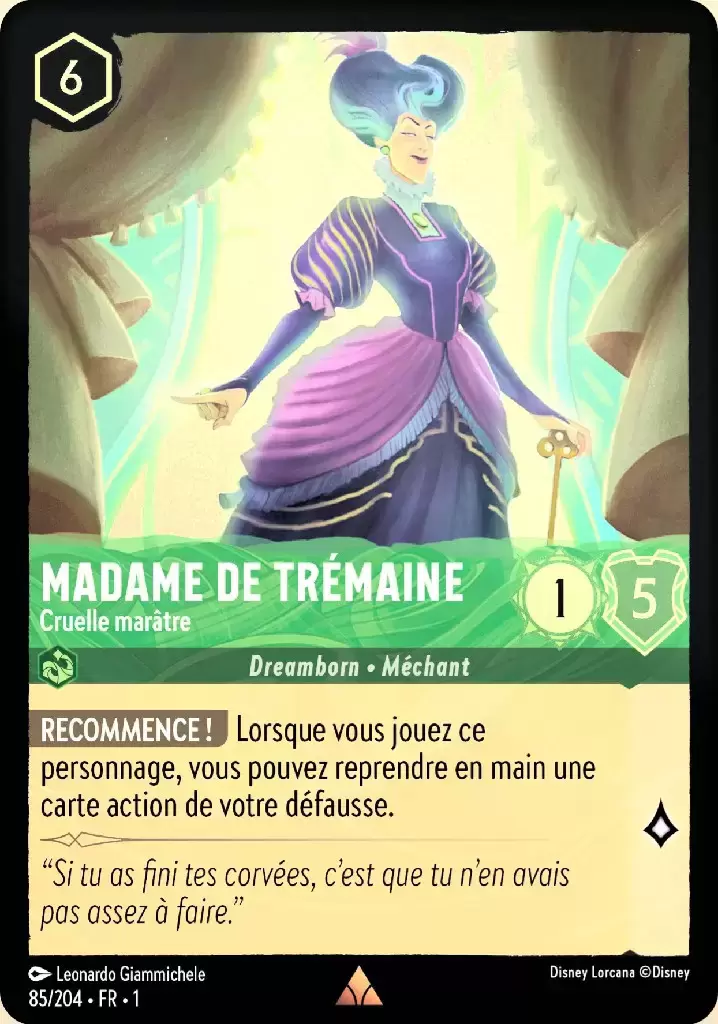 Premier chapitre - Madame de Trémaine - Cruelle marâtre - Brillante