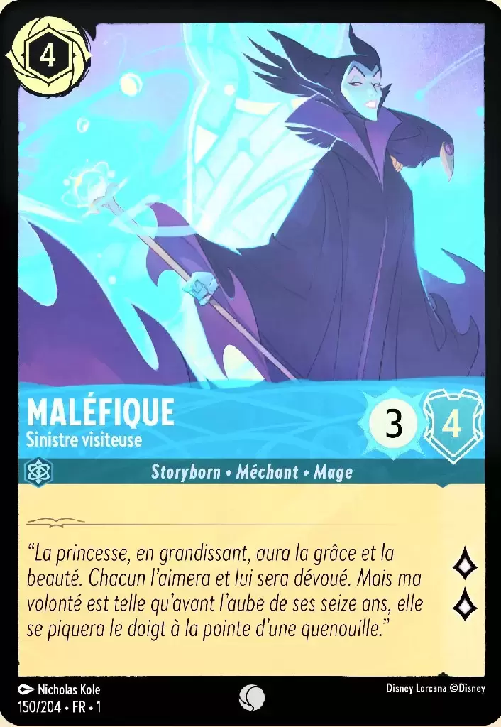 Premier chapitre - Maléfique - Sinistre visiteuse - Brillante