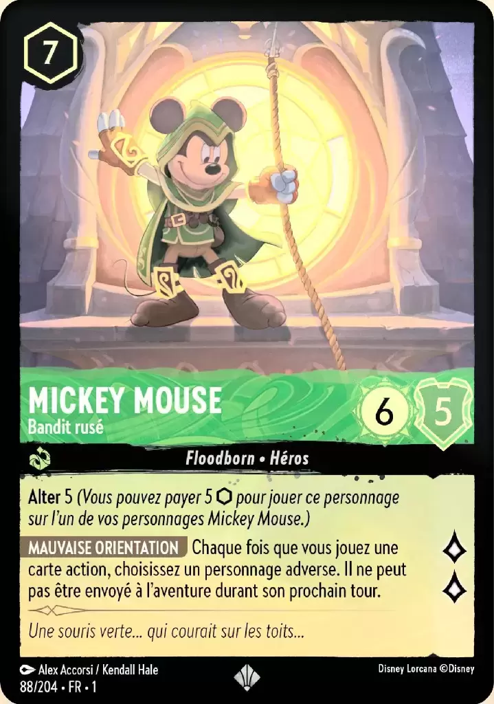 Premier chapitre - Mickey Mouse - Bandit rusé - Brillante