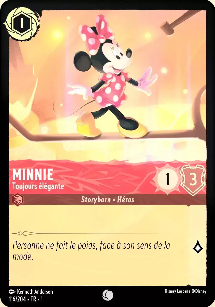 Premier chapitre - Minnie - Toujours élégante - Brillante