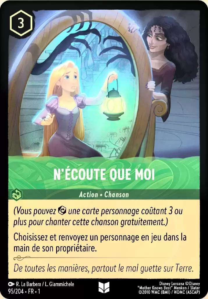 Premier chapitre - N\'écoute que moi - Brillante