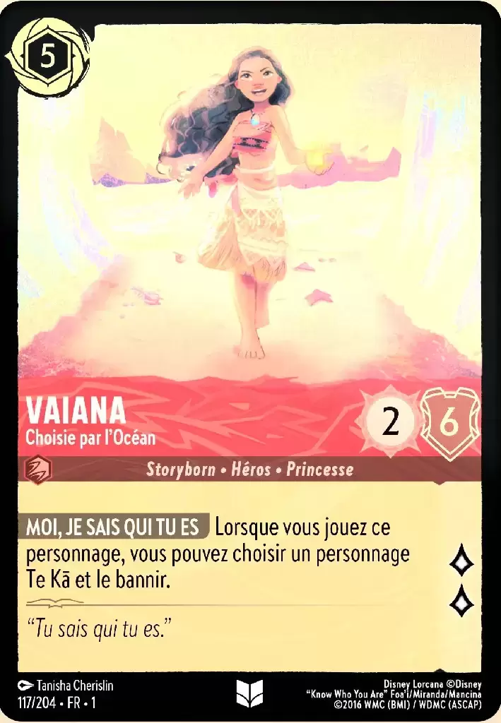 Premier chapitre - Vaiana - Choisie par l\'océan - Brillante