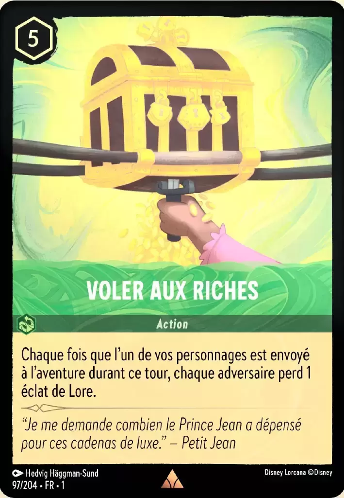 Premier chapitre - Voler aux riches - Brillante