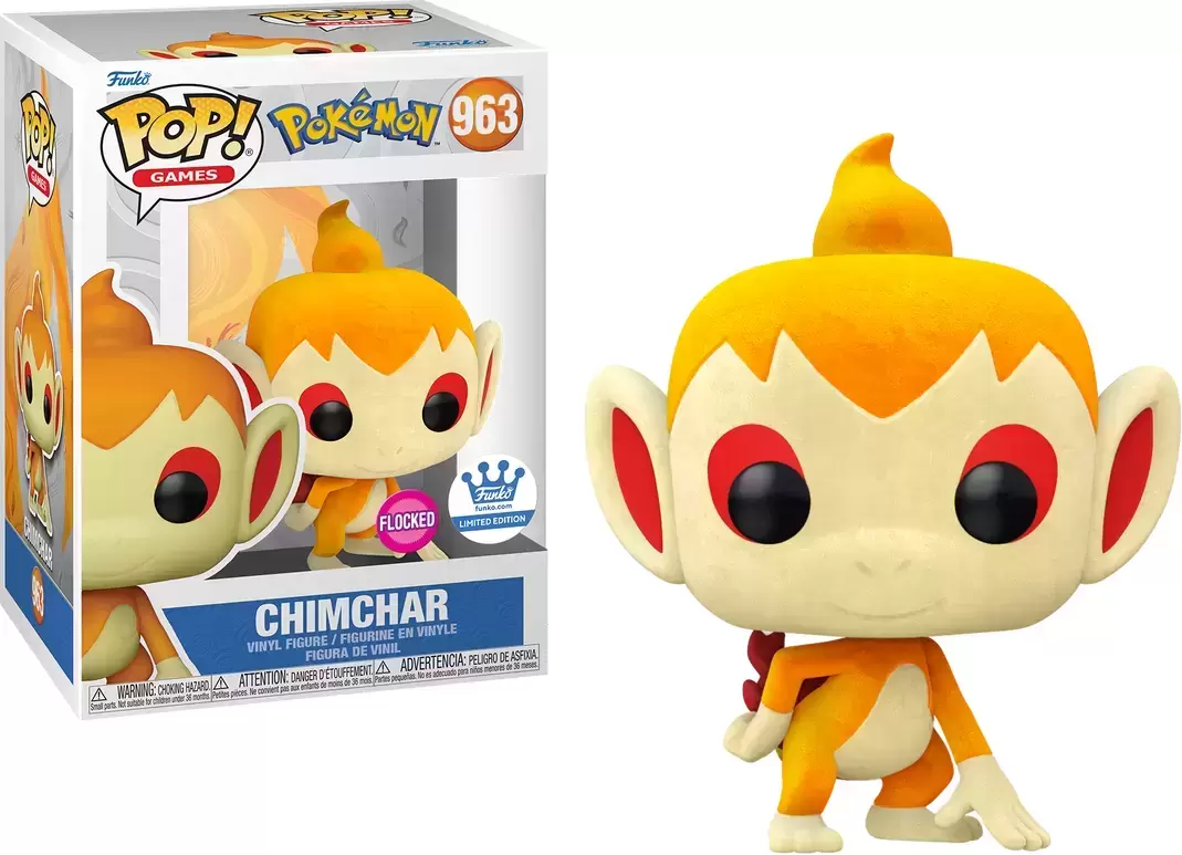 POP! Games - Pokemon - Chimchar Flocked