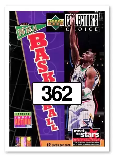 1996-97 Upper D.E.C.K. Collector\'s Choice US version - Nick Anderson AJ