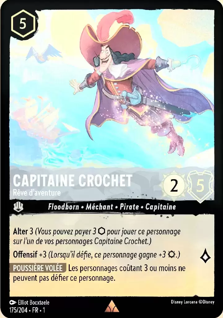 Premier chapitre - Capitaine Crochet - Rêve d\'aventure - Brillante