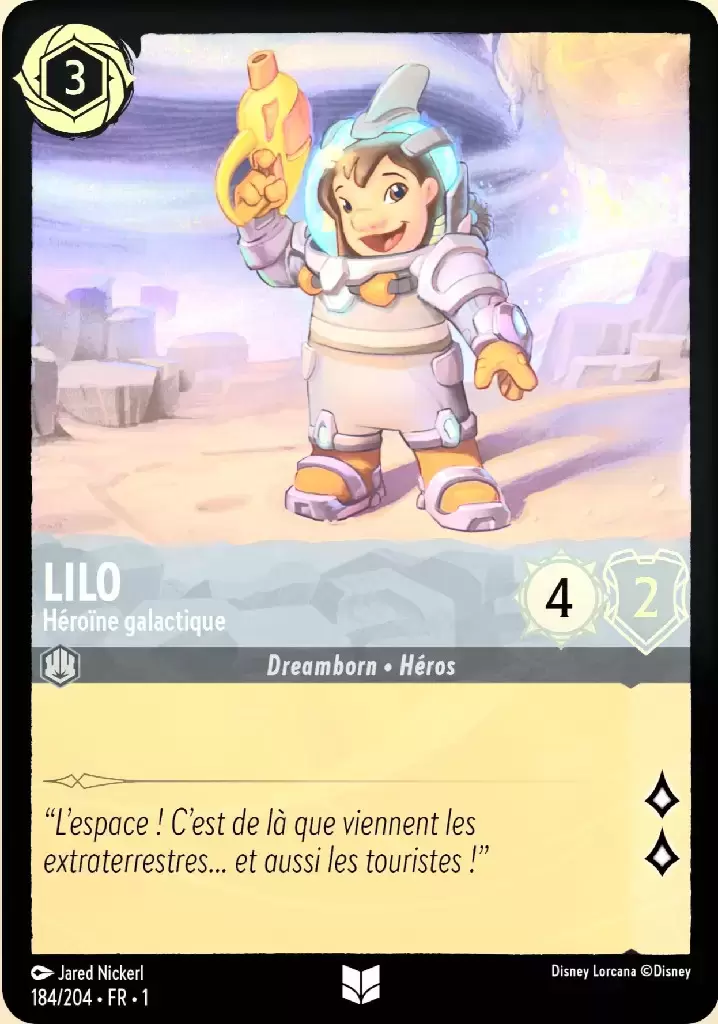 Premier chapitre - Lilo - Héroïne galactique - Brillante