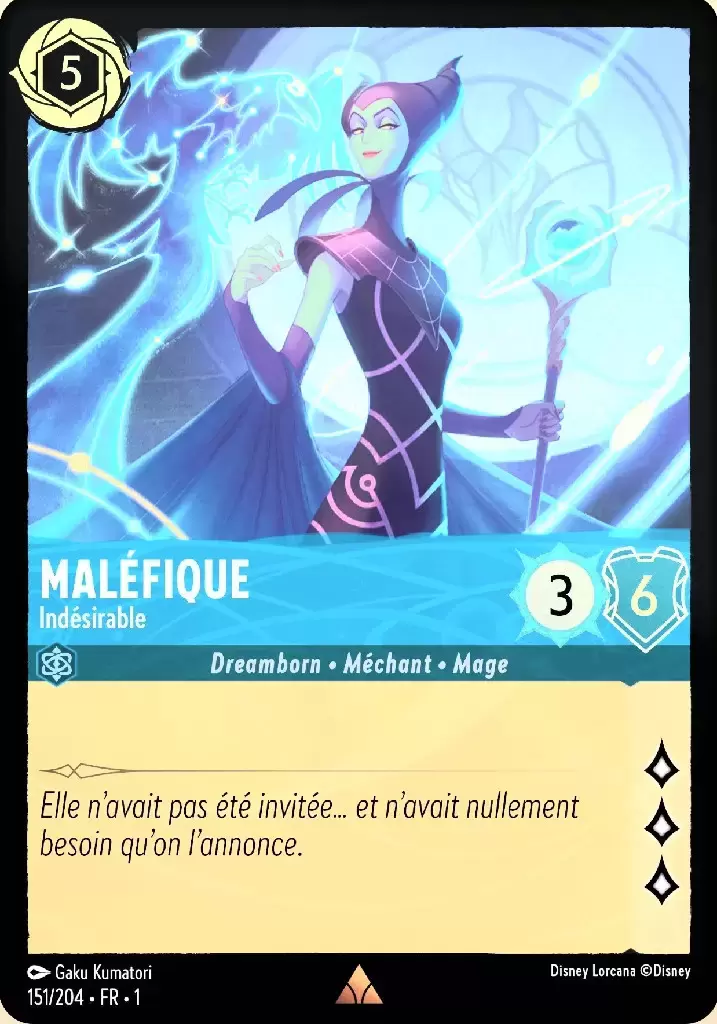 Premier chapitre - Maléfique - Indésirable - Brillante