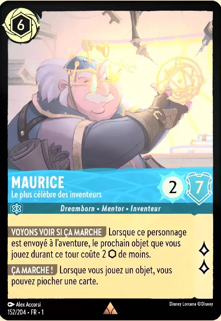 Premier chapitre - Maurice - Le plus célèbre des inventeurs - Brillante