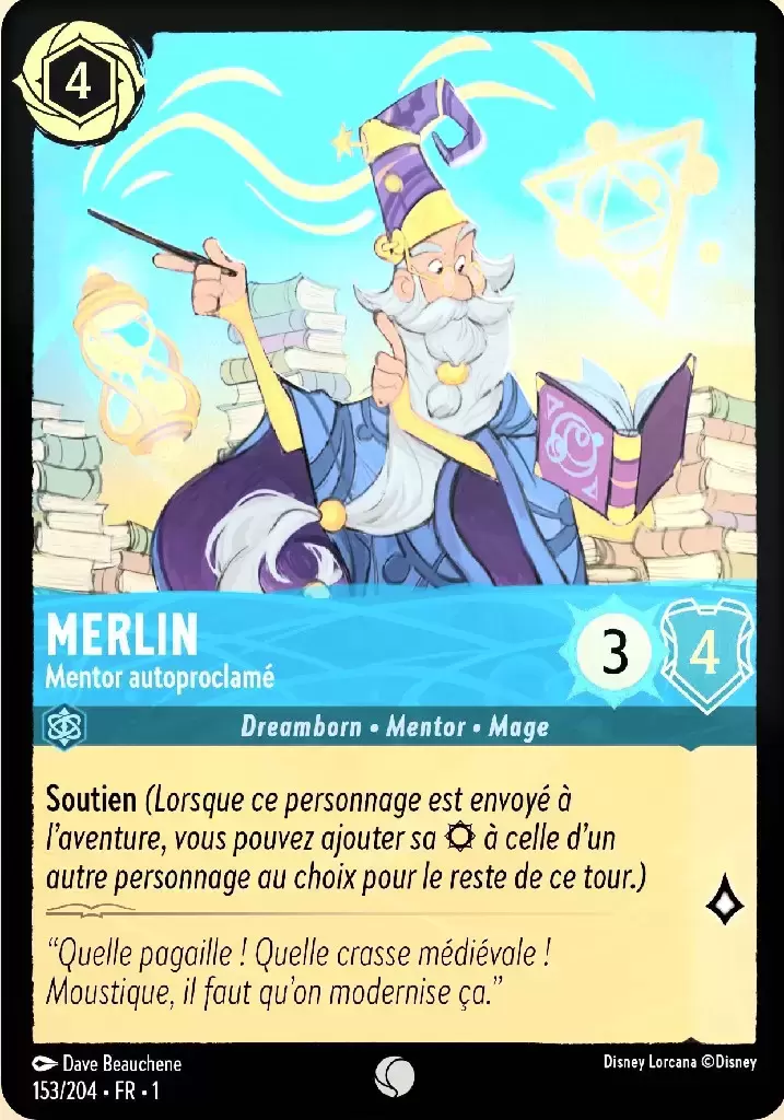 Premier chapitre - Merlin - Mentor autoproclamé - Brillante