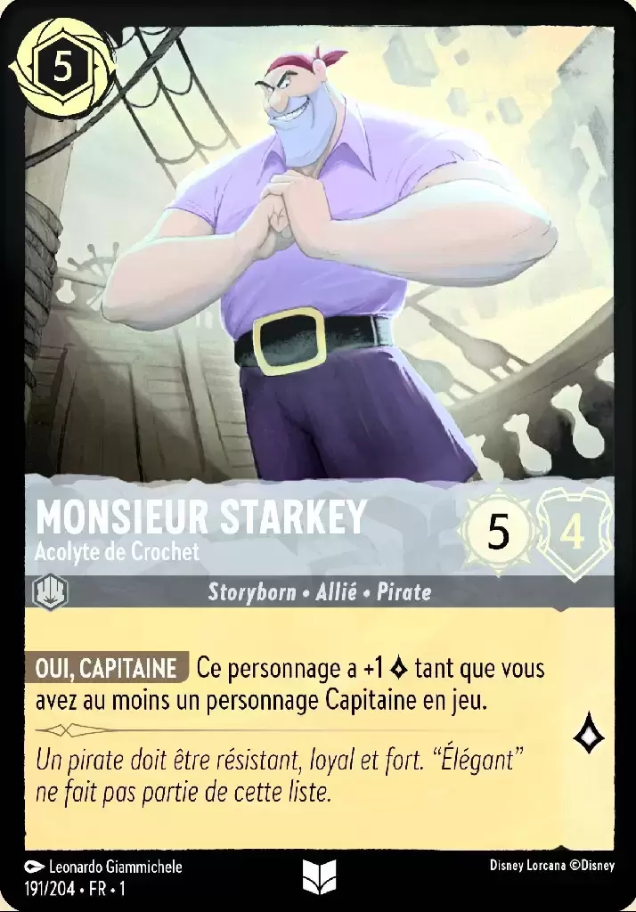 Premier chapitre - Monsieur Starkey - Acolyte de Crochet - Brillante