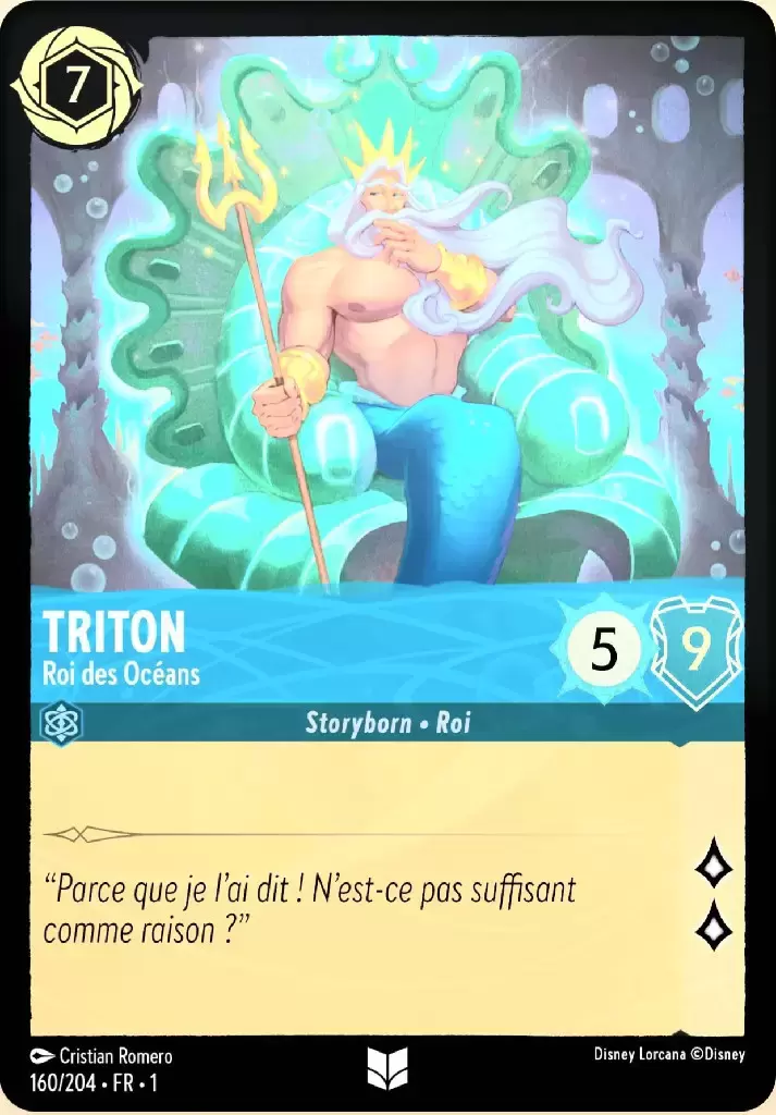 Premier chapitre - Triton - Roi des Océans - Brillante