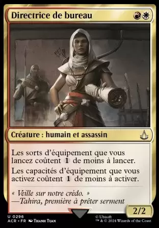 Assassin\'s Creed - Directrice de bureau