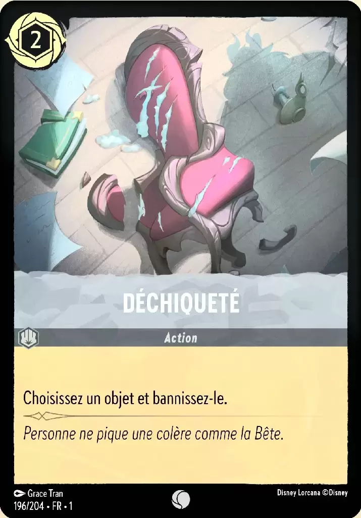 Premier chapitre - Déchiqueté - Brillante