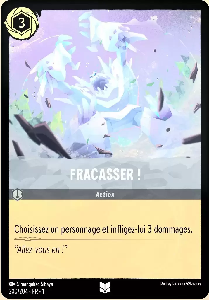 Premier chapitre - Fracasser ! - Brillante