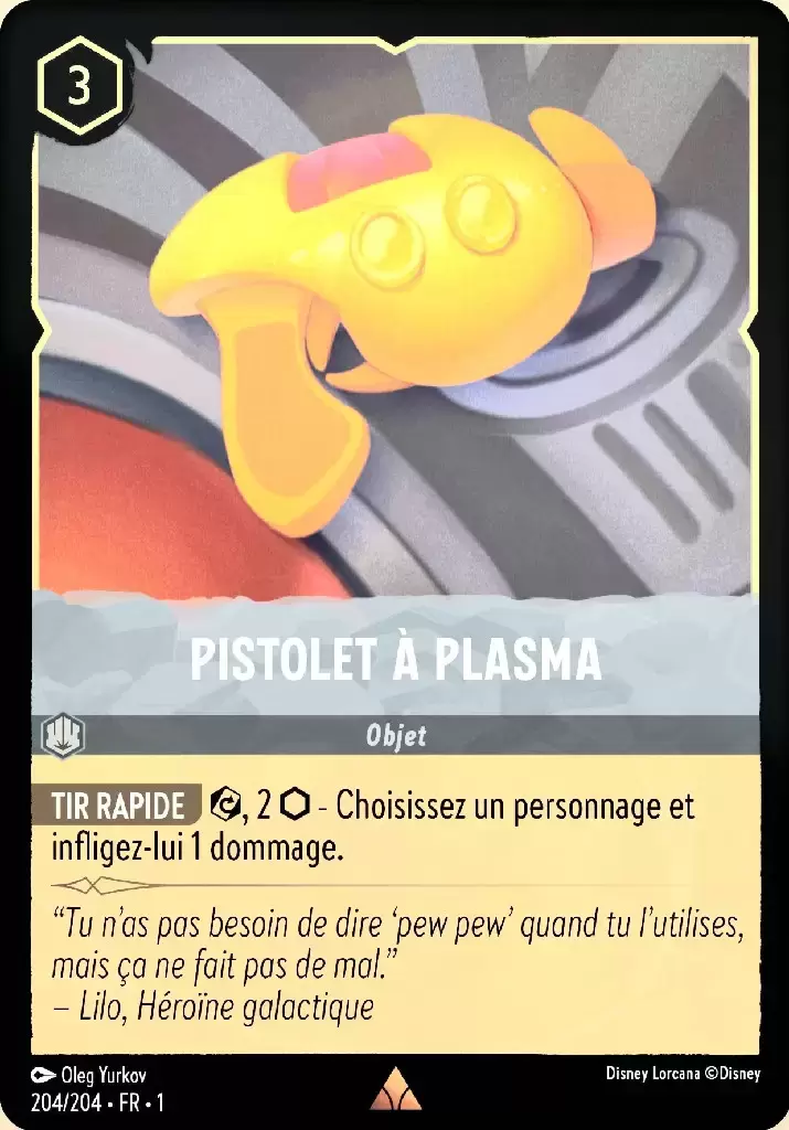 Premier chapitre - Pistolet à plasma - Brillante