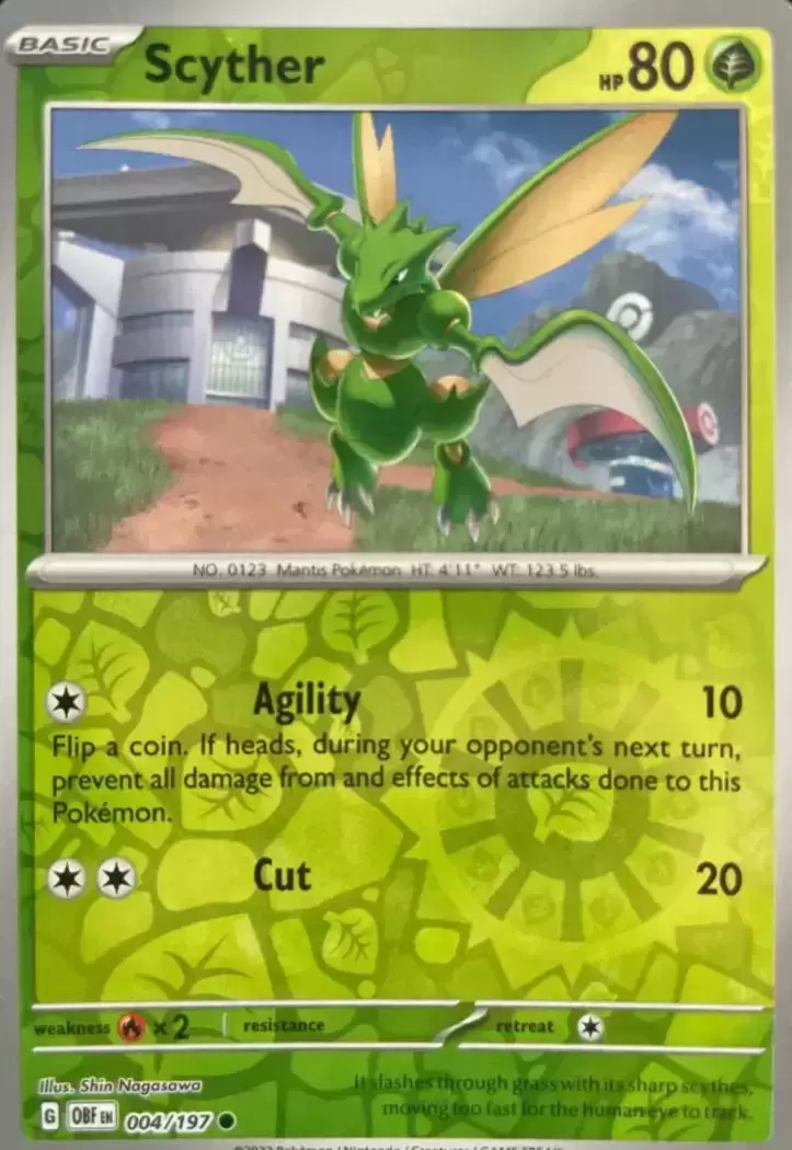 Obsidian Flames - OBF (OBFEN) - Scyther Reverse