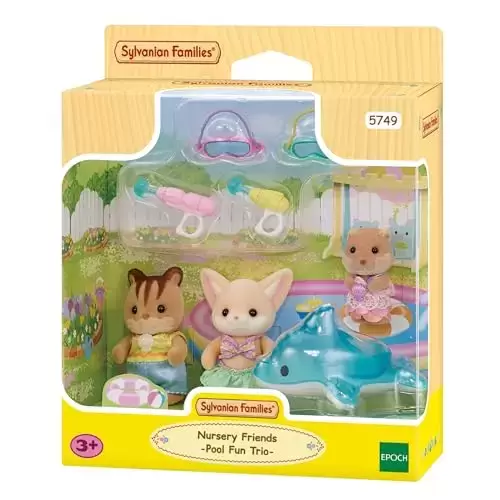 Sylvanian Families (Europe) - Le Trio des bébés à la Piscine