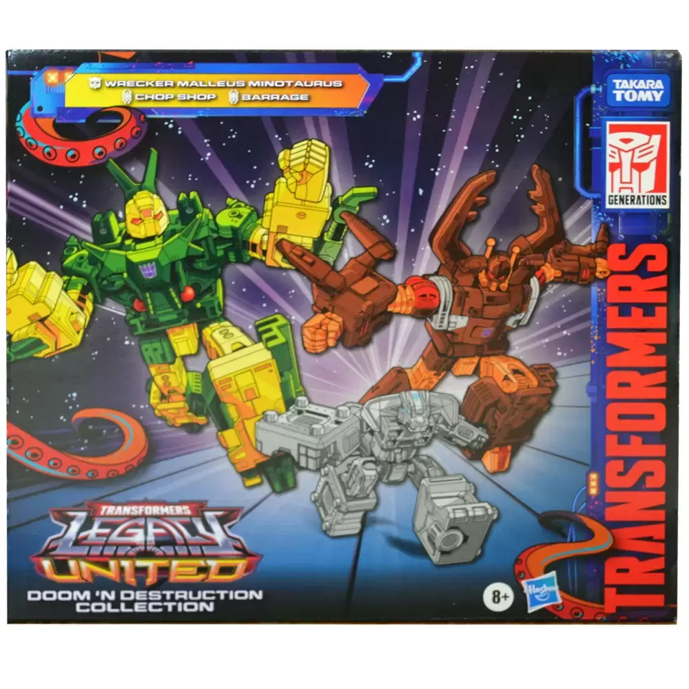 Transformers Legacy United - Doom ‘n Destruction Collection 2-Pack (Chop Shop & Barrage)