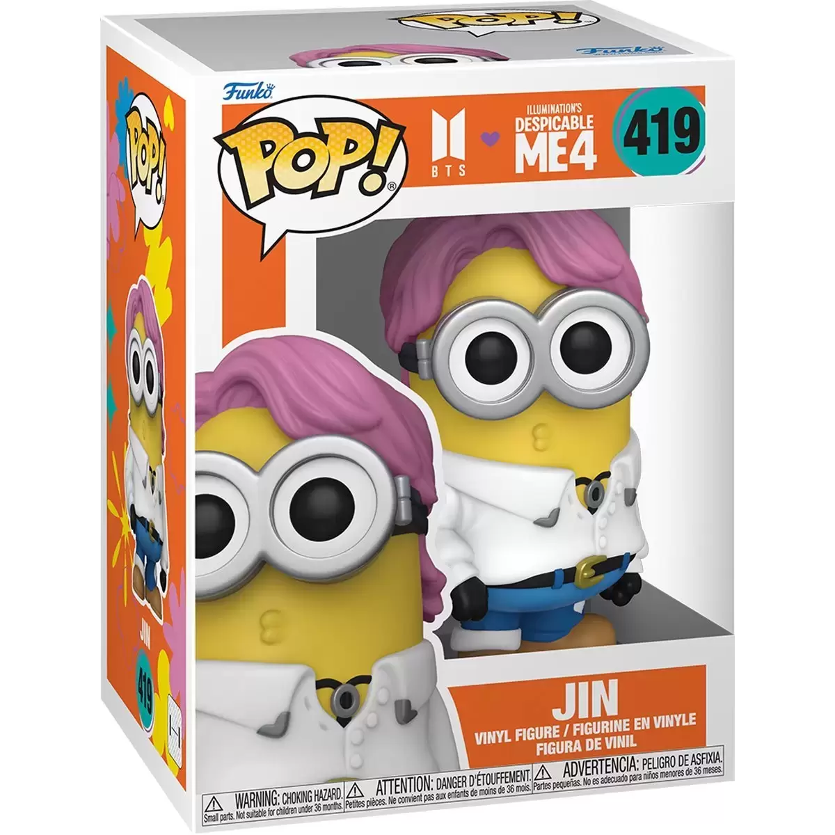 POP! Rocks - Despicable Me 4 BTS - Jin