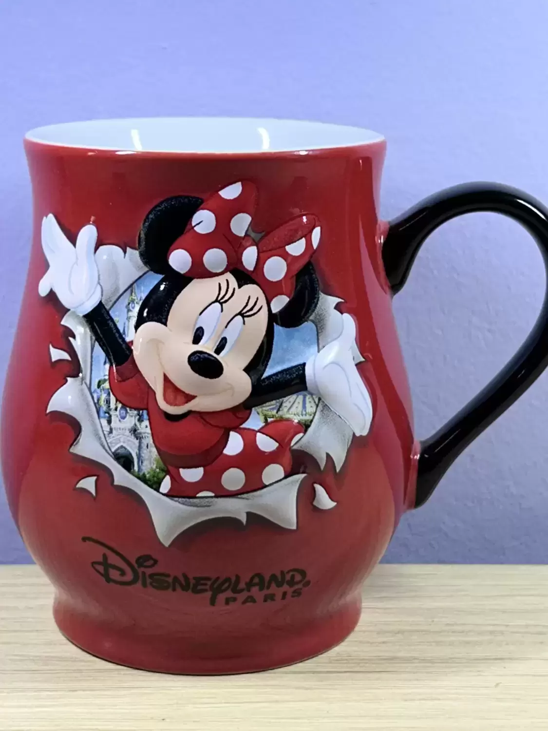 Mugs Disney - Mug Minnie Disneyland Paris rouge