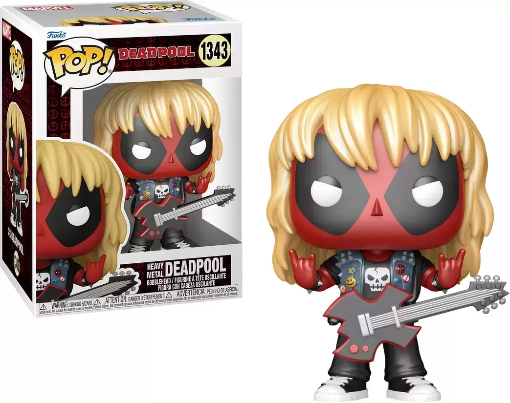 POP! MARVEL - Deadpool - Heavy Metal Deadpool Metallic