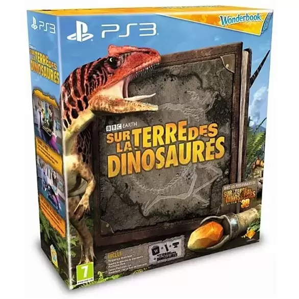 Jeux PS3 - Sur la terre des Dinosaures + Wonderbook + Pack Découverte Move