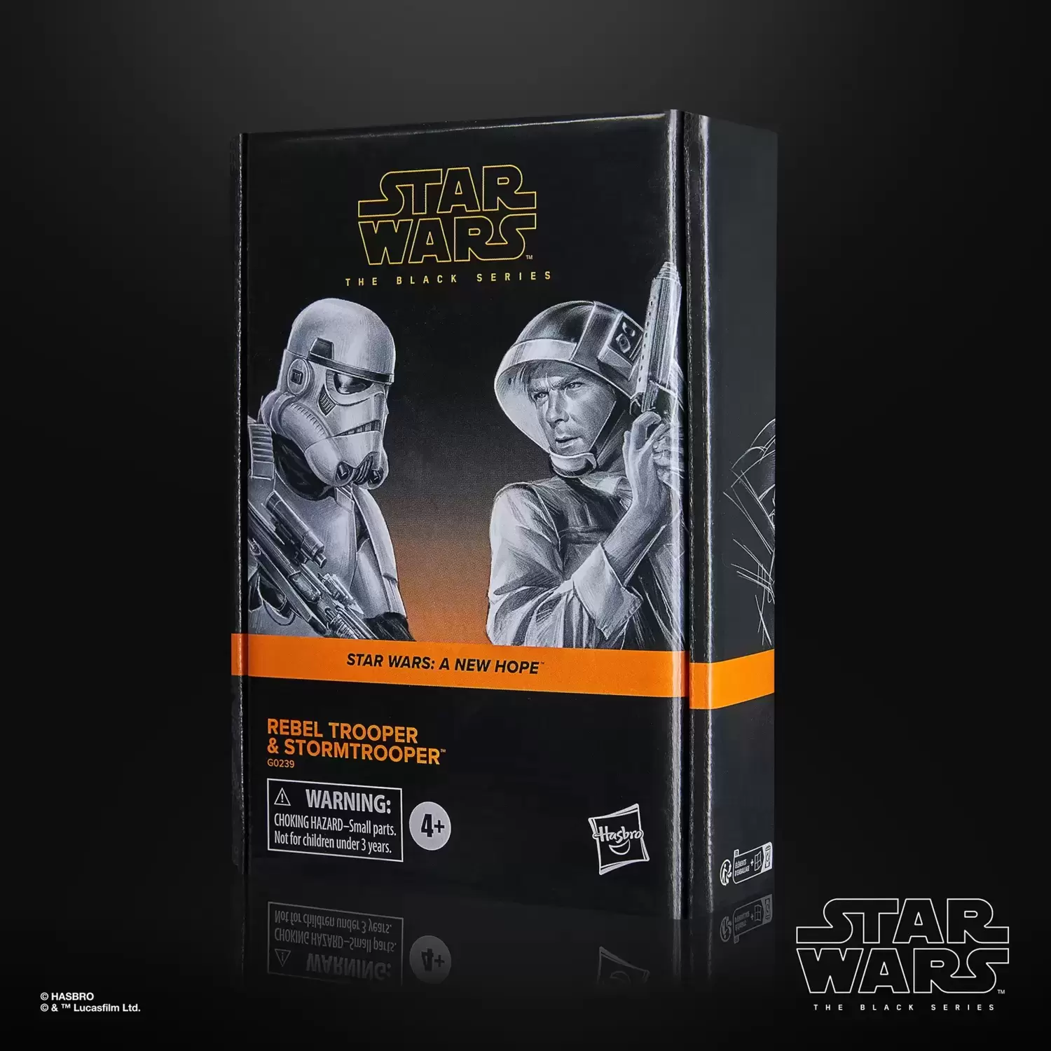 The Black Series - Colored Box - Rebel Trooper & Stormtrooper