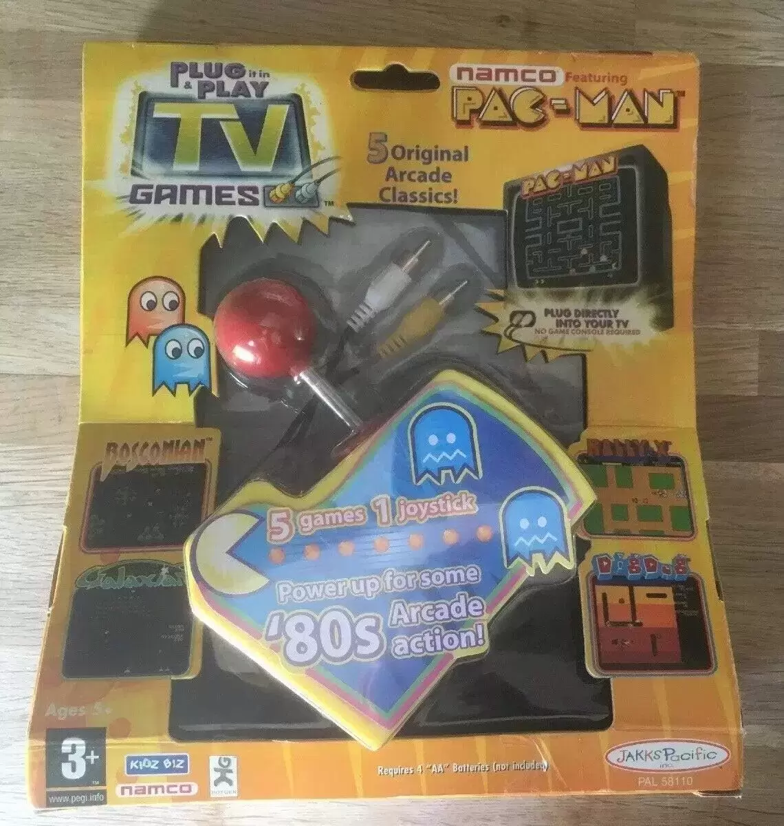 TV Games Plug & Play - Jakks Pacific - PAC-MAN Plug n\' Play TV Games