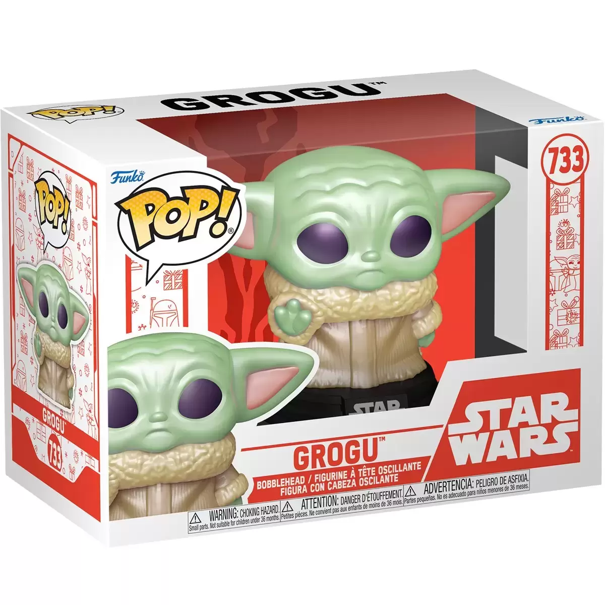 POP! Star Wars - Grogu - Holiday Pearlescent