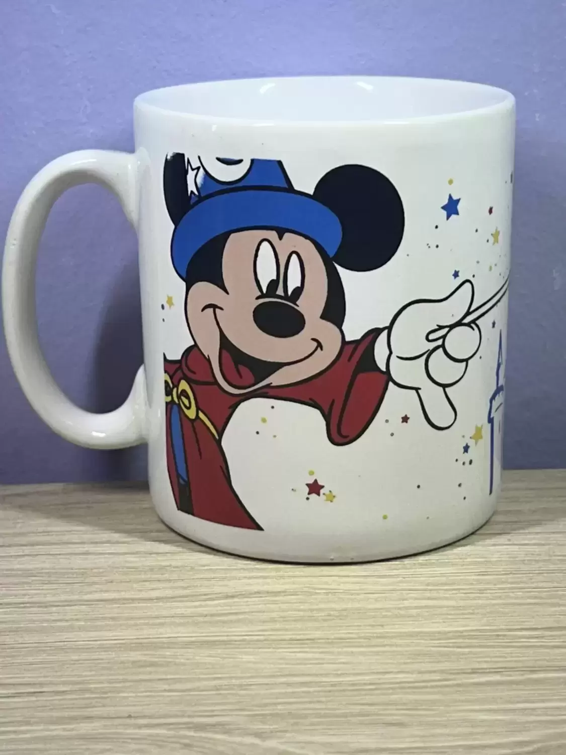 Mugs Disney - Mickey Fantasia château Disneyland Paris