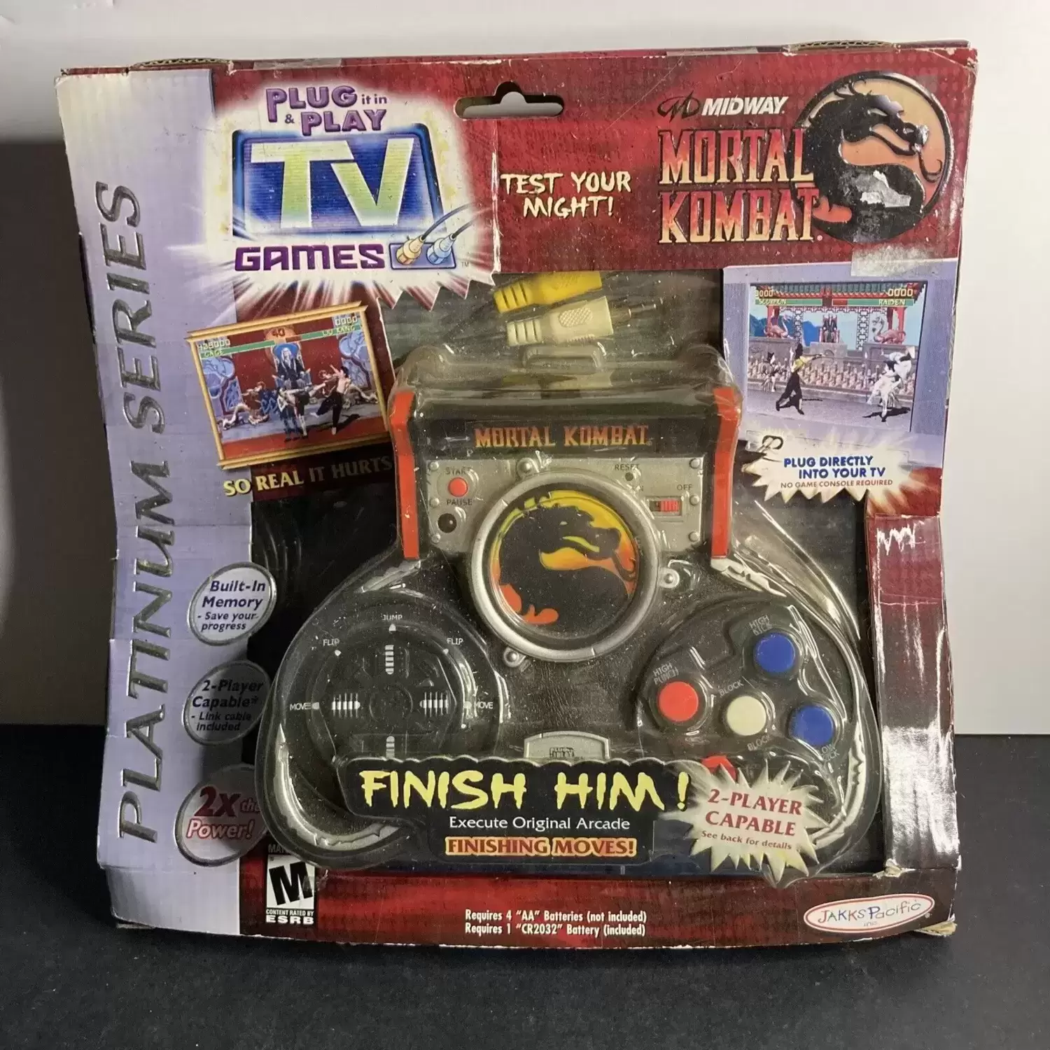 TV Games Plug & Play - Jakks Pacific - Mortal Kombat Plug n\' Play TV Games