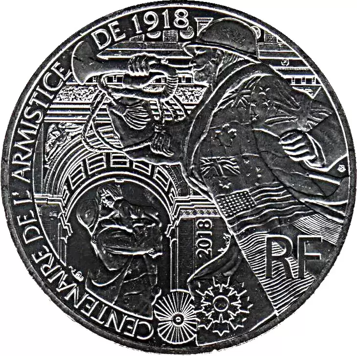France - 10 euros Centenaire de l\'armistice