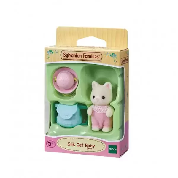 Sylvanian Families (Europe) - Bébé chat soie