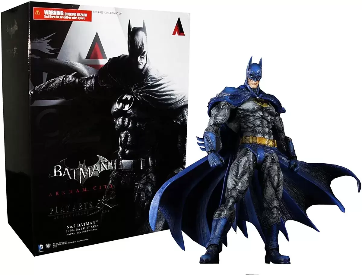 Play Arts Kai - Batman Arkham City - No. 7 Batman 1970\'s Batsuit Skin