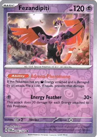 Twilight Mascarade - TWMEN - Fezandipiti Reverse