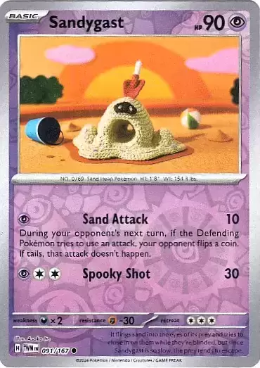 Twilight Mascarade - TWMEN - Sandygast Reverse