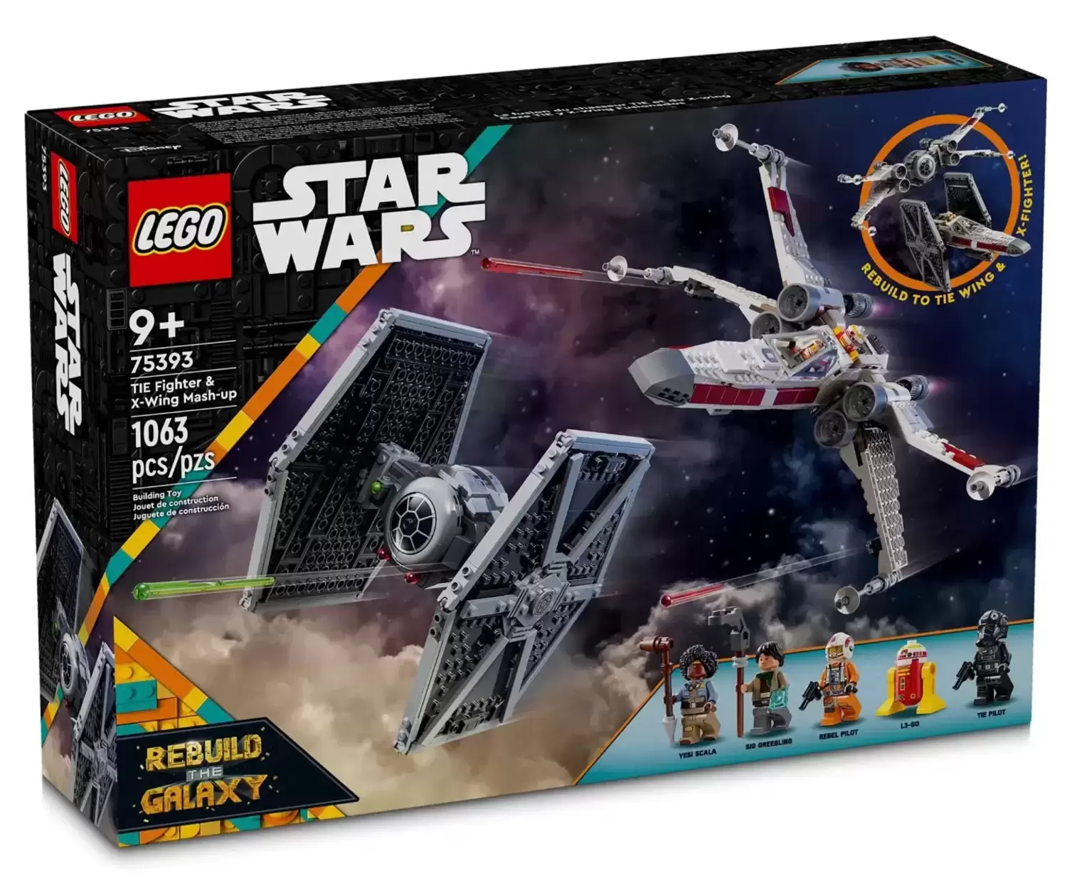 LEGO Star Wars - TIE Fighter & X-Wing Mash-up (Rebuild the Galaxy)