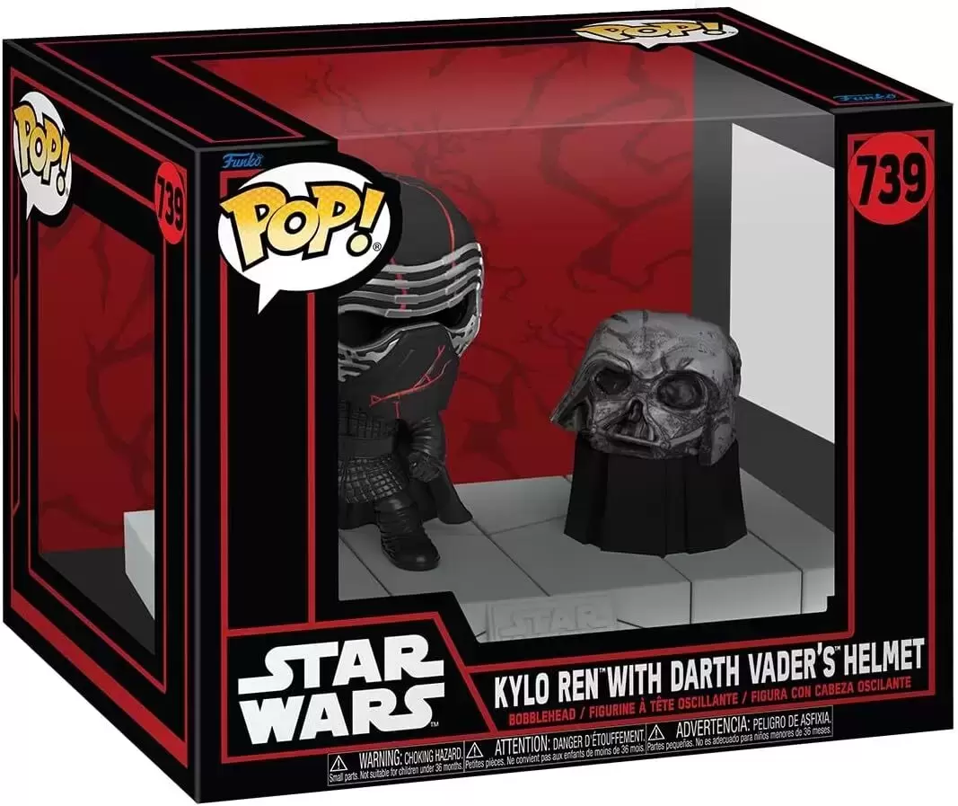 POP! Star Wars - Kylo Ren With Darth Vader\'s Helmet