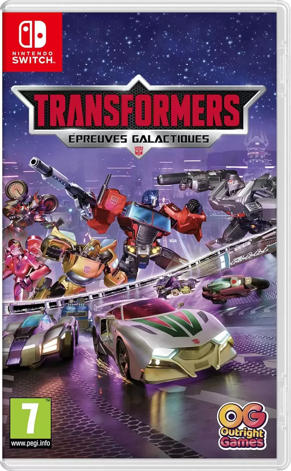 Jeux Nintendo Switch - Transformers Epreuves Galactiques
