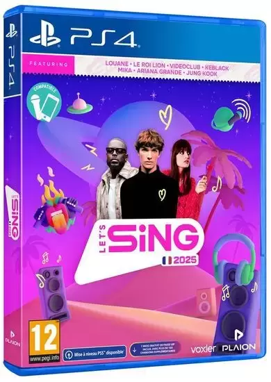 PS4 Games - Let\'s Sing 2025
