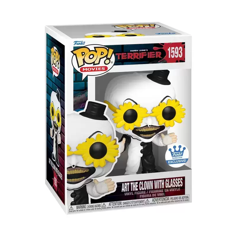 POP! Movies - Terrifier - Art The Clown With Glasses