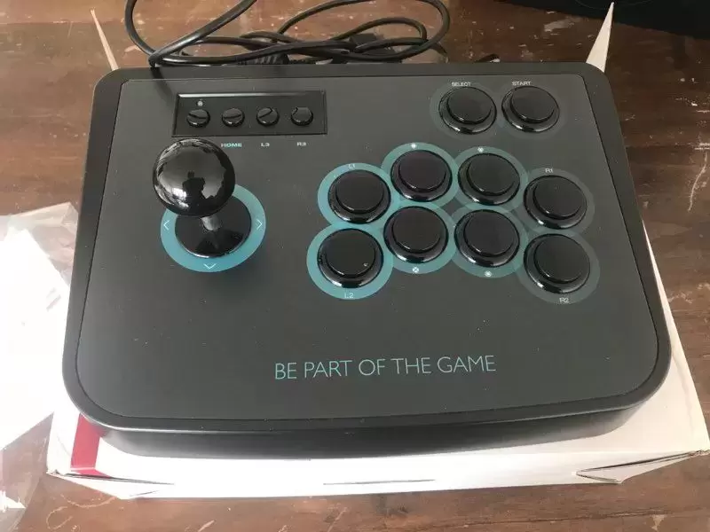 Arcade Stick - LIONCAST - Arcade Fighting Stick (Grey) - Be Part Of The Game