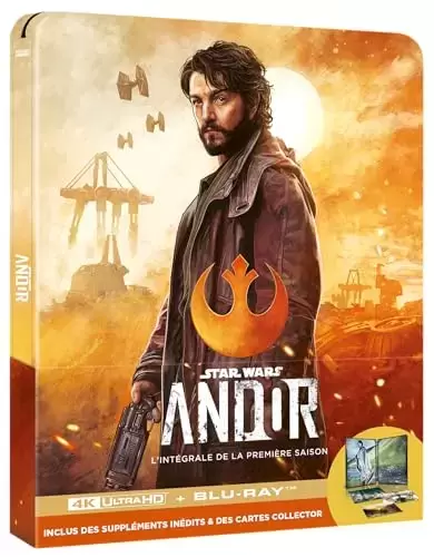 Andor - Andor - Saison 1 - 3 Uhd 4k + 3 Bd - Steelbook Edition Limitee