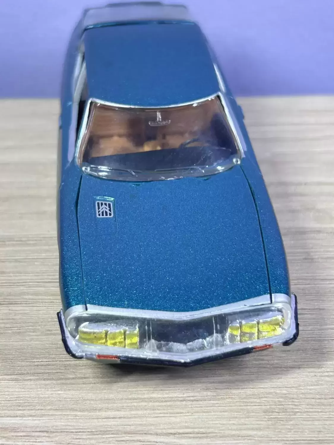 Les anciennes Norev - Citroën SM bleu turquoi Gendarmerie
