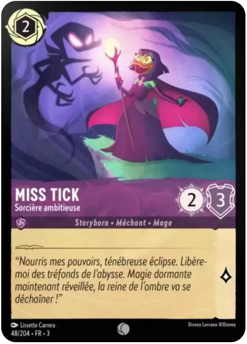 Les Terres d\'Encres - Chapitre 3 - Miss Tick - Sorcière ambitieuse - Brillante