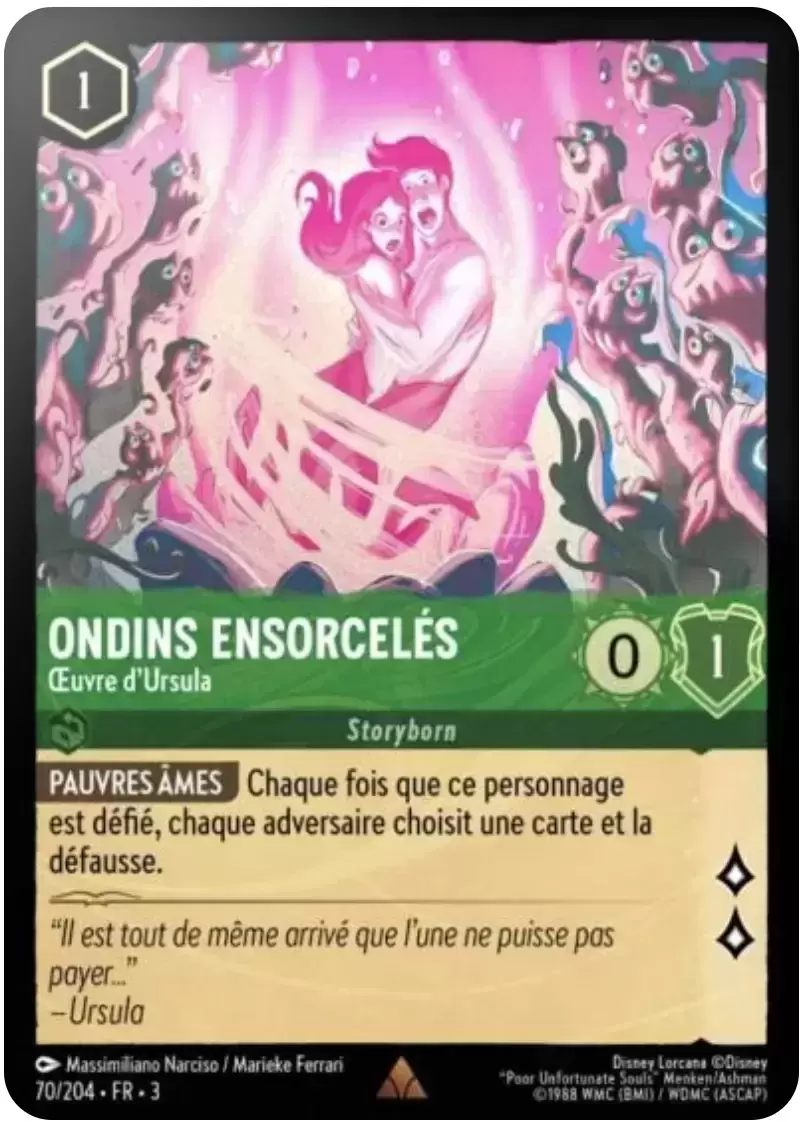 Les Terres d\'Encres - Chapitre 3 - Ondins ensorcelés - Œuvre d\'Ursula - Brillante