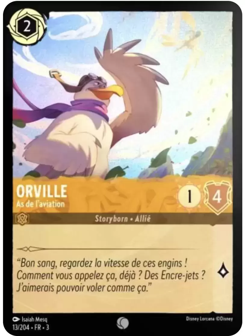 Les Terres d\'Encres - Chapitre 3 - Orville - As de l\'aviation - Brillante