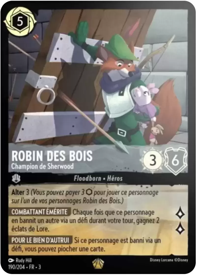 Les Terres d\'Encres - Chapitre 3 - Robin des bois - Champion de Sherwood - Brillante